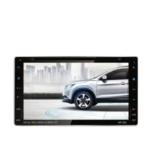 Bán buôn giá rẻ Car DVD Player phổ 2 DIN Car Stereo cho 6.5 inch với Android 8.0