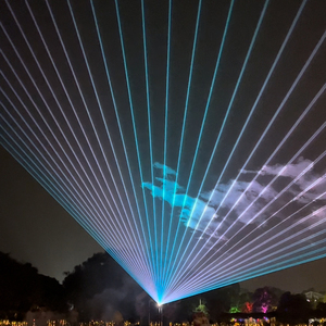 Luce Laser RGB ILDA Impermeabile IP65 per Esterni, <span class=keywords><strong>Effetto</strong></span> Laser 40 50 60 80 100 W, Animazione a Colori per Pubblicità e Spettacoli - Product Image 4