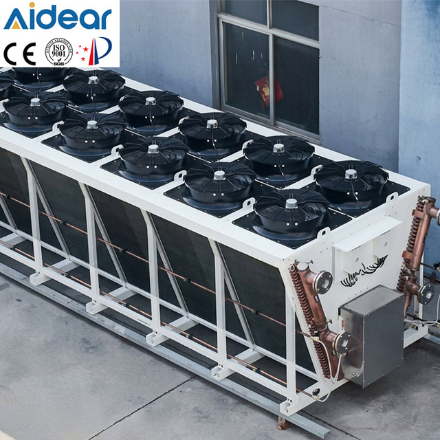 Horizontal Dry Cooler Hydraulic Oil Cooler Air Cooled Heat Exchanger for Plastic Injection Molding Machine
