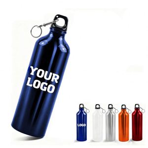 Botella de Agua Deportiva de Aluminio con Logotipo Personalizado, para Promociones, Actividades Corporativas, Regalos Empresariales - Product Image 1