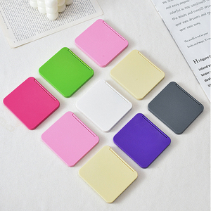 Mauri Bán Buôn Gấp Hai Mặt Túi Vuông Gương Xách Tay Cầm Tay Ví Nhỏ Tùy Chỉnh Nhỏ Nhỏ Gọn Gương Logo Cho Du Lịch - Product Image 4