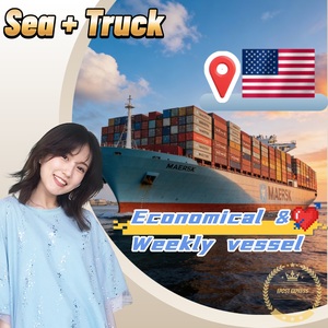 บริษัทขนส่งสินค้าทางทะเล+ด่วน หรือ บริษัทขนส่งสินค้าทางรถบรรทุก  ค่าขนส่งจากจีนไปยังสหรัฐอเมริกา บริการขนส่งแบบ FCL DDP  ผู้ให้บริการโลจิสติกส์และตัวแทนขนส่ง - Product Image 2