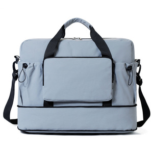 Bolsa de Lona Expandible para Portátil, Bolso de Mano Versátil para Trabajo y Viajes con Correa Desmontable, Logotipo Personalizado, Maletín Profesional - Product Image 3