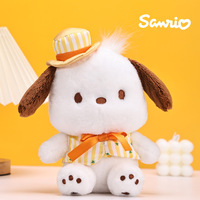 Mignon Pochacco Anime Peluche Jouet Coton Matériel Chien Peluche Poupée Kawaii Chambre Décor Cadeaux D'anniversaire Enfants Filles Étudiant Pacha Chien Peluche
