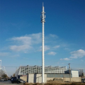 Torre monopolar de acero galvanizado en caliente para telecomunicaciones de teléfono móvil de 5-80m, marca Tengyang, certificado ISO9001, 35 años de vida útil - Product Image 4