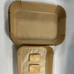 Hình Chữ Nhật Dùng Một Lần Không Khí Chảo Giấy Lót Với Vuông Phân Hủy Giấy Da Giấy Cho Lò Nướng - Product Image 2