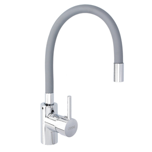 Rubinetto miscelatore flessibile a leva singola con beccuccio alto. Cartuccia in ceramica 0/35 mm. - Product Image 1