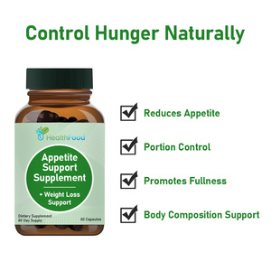 Best Selling Appetite Support <b>Supplement</b> Capsules Body Composition Support Control Hunger Naturally Supports digestion Capsules - Product Image 3