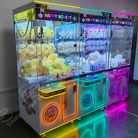 Machine à griffes Mega Mini tout-en-un pour animaux en peluche et jouets, avec prix