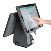 Новинка: POS-терминал ABS8000 с Windows, 15.6 дюймов, Intel J1900, SSD, сенсорный экран, NFC/Wi-Fi 6/Bluetooth 5.2, 4 ГБ ОЗУ, гарантия 1 год