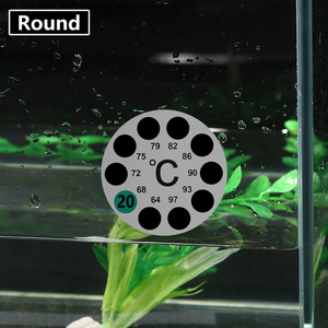 Autocollant de thermomètre d'<span class=keywords><strong>aquarium</strong></span> de bande de thermomètre de <span class=keywords><strong>brassage</strong></span> adhésif d'usine pour le thermomètre numérique portatif de Patch d'affichage à cristaux liquides de réservoir de poissons - Product Image 3
