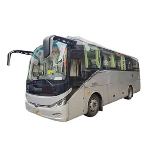 Left Hand Drive Second Hand Bus Rear Engine Yutong Bus Coach 39 Seater Passenger Bus with Luggage Rack
