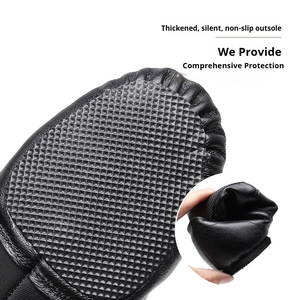 Zapatos de Baile de Jazz de Cuero Genuino para Adultos, Zapatos de Animadoras Resistentes al Desgaste, Calzado de Práctica para Profesores, <span class=keywords><strong>Zapatillas</strong></span> de <span class=keywords><strong>Ballet</strong></span> - Product Image 4