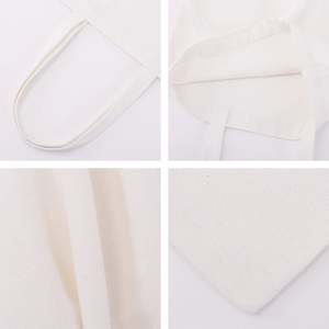 Bolsa de algodón personalizada ecológica con impresión de logotipo - Product Image 4