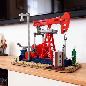 Jouet de construction en blocs pour enfants en gros OEM, modèle de machine minière pétrolière de 489 pièces, jouet éducatif en plastique pour les 14 ans et plus - Product Image 4