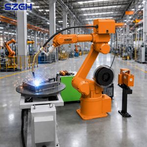 Bras robotisé de soudage automatique à 6 axes SZGH avec laser MIG, boîte de vitesses et composants de moteur à faible coût pour le soudage - Product Image 1