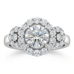 Anillo de Boda Romántico de Oro Sólido de 9K/14K/18K Personalizado con Diamante Cultivado en Laboratorio de 1ct, Certificado IGI, Calidad VVS-VS, Corte Brillante, Anillo de Fiesta - Product Image 4