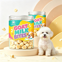 Ventes en gros de friandises pour animaux de compagnie sans céréales, naturelles, riches en calcium, pour une digestion saine, mini-pains au lait de chèvre, friandises pour chiens