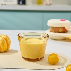 Mini bocal <span class=keywords><strong>en</strong></span> verre ambré Portable facile à ouvrir ensembles de bols <span class=keywords><strong>en</strong></span> verre pour fruits collations fromage <span class=keywords><strong>cornichons</strong></span> assaisonnement - Product Image 6