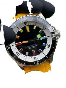 นาฬิกาข้อมือผู้ชาย Breitlinger ของแท้ คุณภาพสูง ดีไซน์สปอร์ตทันสมัย หน้าปัดแซฟไฟร์เรืองแสง กันน้ำ ระบบจับเวลา อัตโนมัติ ราคาขายส่ง - Product Image 3