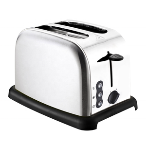 Four <span class=keywords><strong>grille</strong></span>-<span class=keywords><strong>pain</strong></span> électrique à 2 tranches en acier inoxydable haut de gamme avec <span class=keywords><strong>grille</strong></span> de cuisson anti-bourrage Tostadores multifonction - Product Image 1