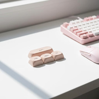 Custom Keycaps Classic Keycap Set Cherry Profile Aesthetic Design Keycap Set Durable PBT Keycaps for Mechanical Keyboards