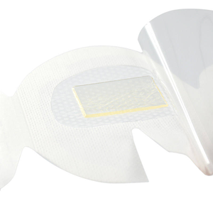 Pansement IV Pansement de film transparent Pansement perméable transparent de fixation CHG IV avec noyau d'hydrogel - Product Image 2