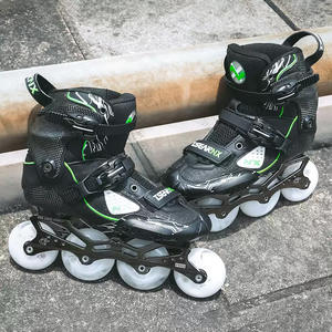 Patins à roulettes de course professionnels Ruidongle Super Fiber, haute vitesse, avec roues en PU, pour la patinage urbain en extérieur. - Product Image 1