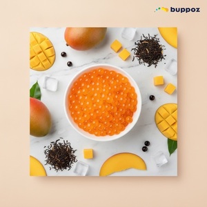 มะม่วงป๊อปปิ้งโบบา ฮาลาล วีแกน ท็อปปิ้งชานมไข่มุก บรรจุ 3.2 กก. - Product Image 4
