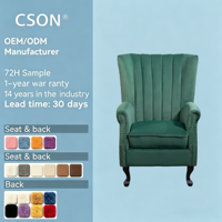 Meubles de salon loisirs relax vert Accent fauteuil salon moderne chaise simple pour fauteuils de salon
