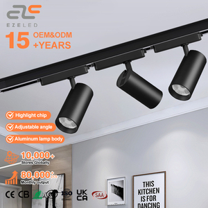 Produit neuf pour la décoration intérieure, alimentation AC220-240V et indice de protection IP20, éclairage sur rail LED avec garantie de 3 ans - Product Image 1