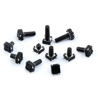 20 pièces SMD 4PIN 6x6x4. Interrupteur à bouton-poussoir 3/5/6/7/8/9/10mm 0.5A 50V 6x6x4.3mm 6x6x5mm 6x6x6mm 6x6x7mm 6x6x8mm