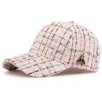 Casquette de baseball rigide de haute qualité, polyvalente pour le printemps, l'automne et l'hiver, chapeau élégant pour femme qui flattere le visage, personnalisable