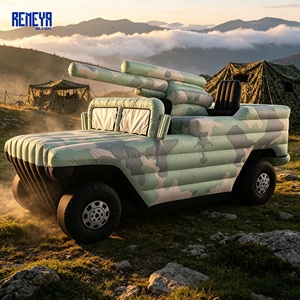 Modèle de leurre gonflable tout-terrain robuste et résistant REMEYA avec garantie de 3 ans et ignifuge pour l'entraînement de sécurité en extérieur - Product Image 1