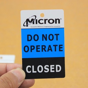 Factory Price Multi Color Credit Card Size PVC hang Tag for Clothing - Product Image 2