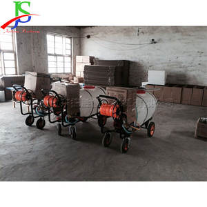 De cuatro ruedas de mano empuje motorizado del rociador automático de alta eficiencia de la máquina de pulverización - Product Image 2