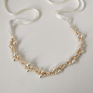 Serre-tête fleuri en strass pour femme, accessoire de cheveux pour fête d'anniversaire, guirlande de cheveux de mariée pour <span class=keywords><strong>mariage</strong></span> - Product Image 4