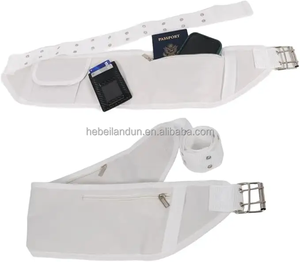 Vente en gros <span class=keywords><strong>Ceinture</strong></span> Hajj Hiram <span class=keywords><strong>Ceinture</strong></span> en nylon blanc cassé pour <span class=keywords><strong>ceinture</strong></span> musulmane Hajj de Chine pour le pèlerinage avec des techniques tissées simples - Product Image 1