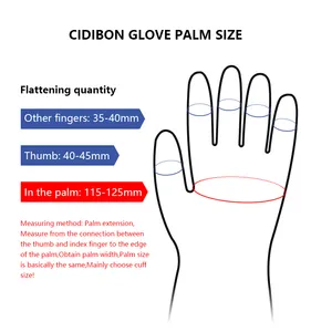 Customized White EPDM Rubber Glove Box Gloves For Anti-Oxygen UV And Ozone Aging Durable And Reliable Hand Protection