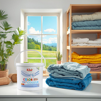 Detergente para Ropa Vegano KLAR Custom 2 Sin Fragancia, 4.75 kg, 94 Lavados, Ecológico, Altamente Biodegradable, Sensible al Medio Ambiente, para Bebés