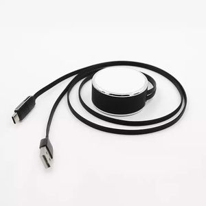 Cable promocional de carga USB retráctil 3 en 1 personalizado para teléfono móvil, Cable de carga de datos USB retráctil, regalo publicitario - Product Image 5
