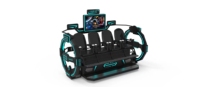 Parc d'attractions ride réalité virtuelle Vr simulateur 9D film cinéma 5D montagnes russes Vr cinéma