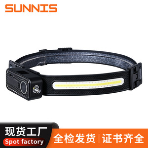 Linterna Frontal Tubuzhe de 300 Lúmenes, Recargable, Impermeable, LED, para Correr y Senderismo al Aire Libre - Product Image 3