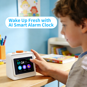 นาฬิกาปลุกอัจฉริยะอัลพร้อมฟังก์ชั่นหลากหลาย แปลภาษาได้ 20 ภาษา ฝึกพูดภาษาอังกฤษ การเรียนรู้การจัดการเวลา - Product Image 4
