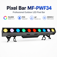 Barre de lumière LED RVBW 4-en-1 en aluminium et fer de qualité supérieure, à succès, pour scène, DJ, discothèque et boîte de nuit