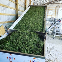 Machine de séchage pour herbes, fleurs et feuilles, capacité de 1 à 30 tonnes, pour feuilles de laurier, clous de girofle, romarin, persil, basilic, thym