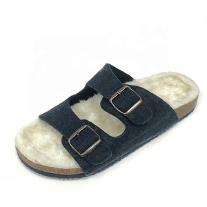 <span class=keywords><strong>Sandali</strong></span> pantofole da donna per interni di alta qualità in stile Birken <span class=keywords><strong>con</strong></span> comodo sottopiede in <span class=keywords><strong>sughero</strong></span> - Product Image 4