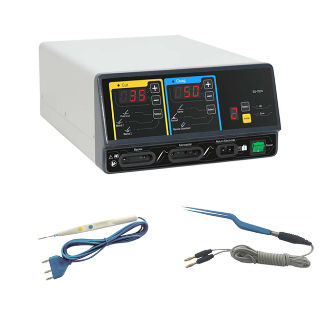 Hot Sale Factory Price 400W High Frequency Electrosurgical Unit Stable Output ESU Diathermy Machine for Human Veterinary Surgery
