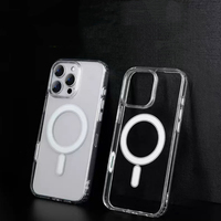 Casing ponsel untuk iphone 16 17 15 14 13 12Pro Max, casing ponsel transparan kualitas tinggi dengan warna kuning, casing ponsel bening kualitas tinggi