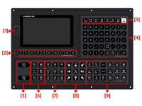 Controlador CNC de 3 Ejes con Pantalla LCD de 7 Pulgadas Marca FINGER, Función Macro ATC, RT Linux, 2GB RAM/4GB Capacidad de Programa, para Fresadora
